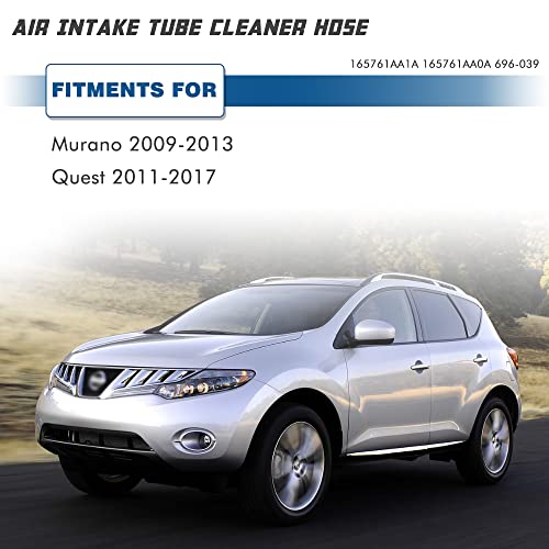 A ABIGAIL Air Intake Hose compatible with Nissan Murano 2009-2013 and Nissan Quest 2011-2017- Intake Filter Tube Replaces # 16576-1AA1A 16576-1AA0A 696-039- Air Intake Duct Tube Boot - Image 4