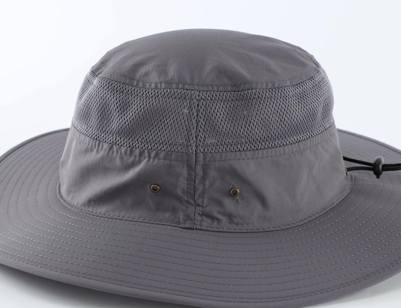 Home Prefer UPF 50+ Men's Sun Hat Wide Brim UV Sun Protection Bucket Hat for Mens Fishing Hat Womens Beach Safari Garden Golf (Dark Gray) - Image 5