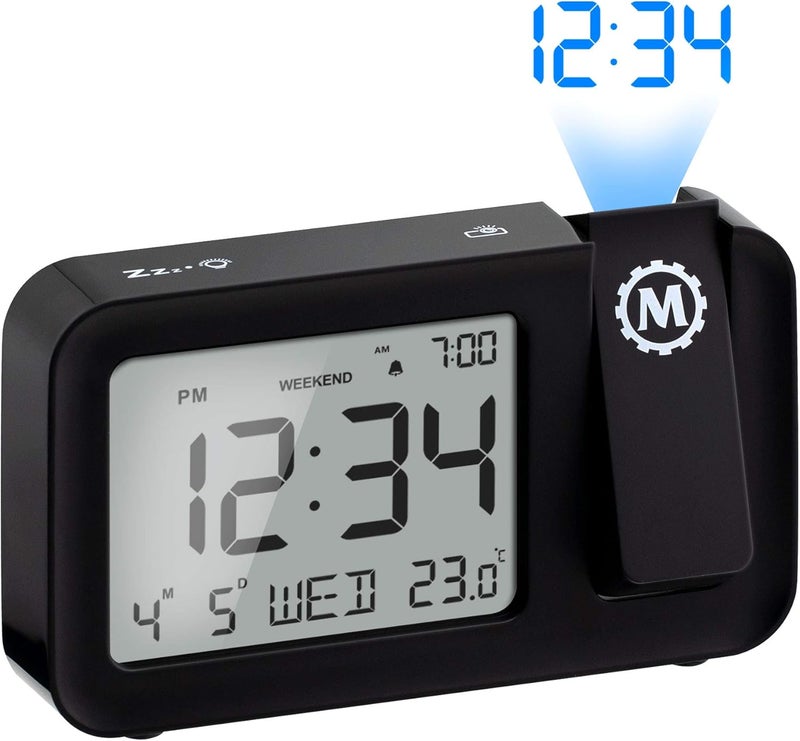 Marathon Projection Clock with Large Display and Backlight - Image 2