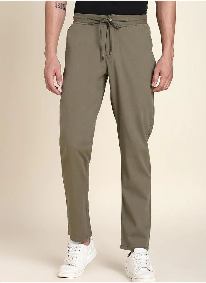 Dennis Lingo Slim Fit Chino Trousers by Styli