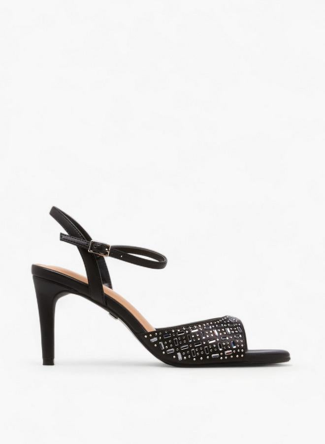 سيليست صنادل بكعب خنجري مزينة للنساء - Image 3