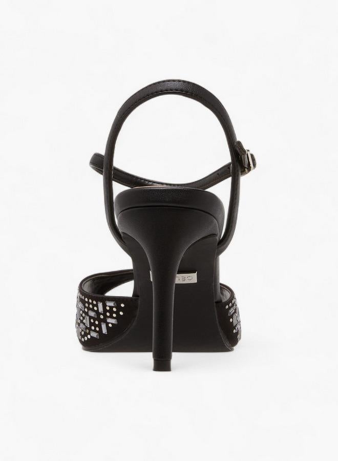 سيليست صنادل بكعب خنجري مزينة للنساء - Image 5