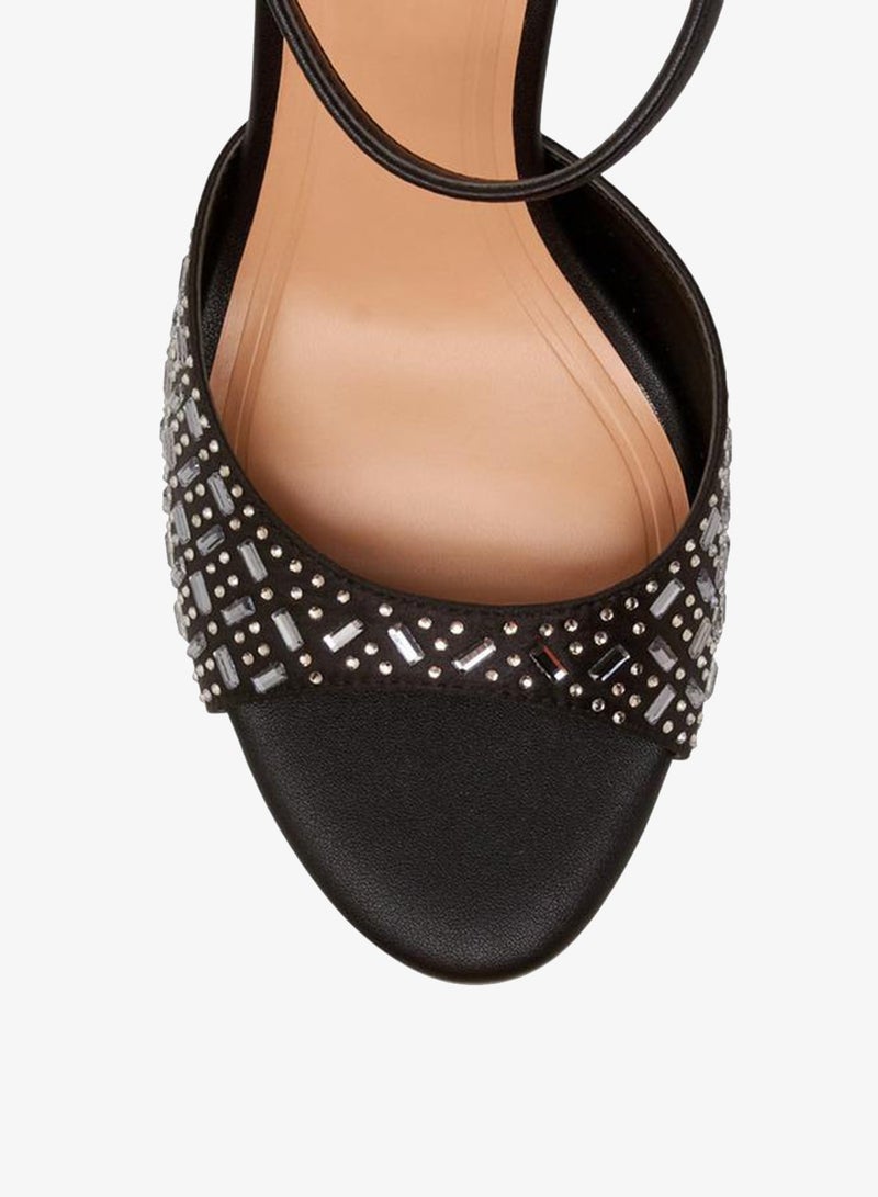 Celeste Women Embellished Stiletto Heel Sandals - Image 4