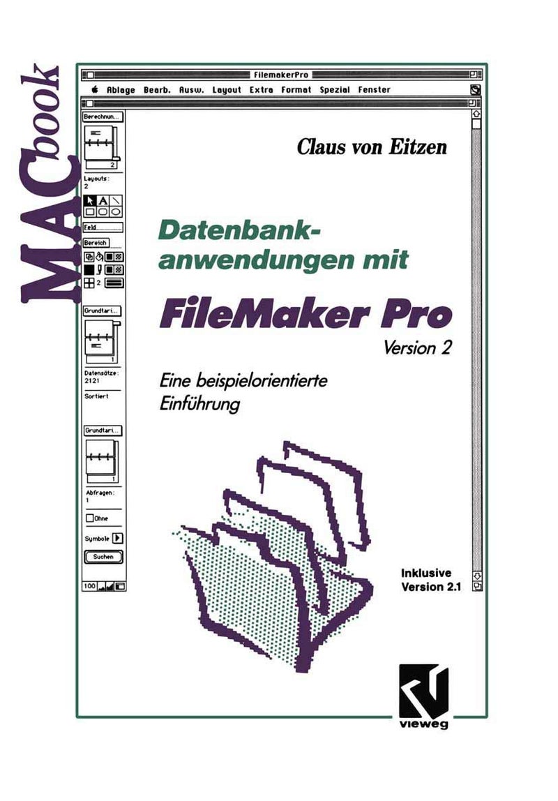 Datenbankanwendungen Mit FileMaker Pro Version 2 