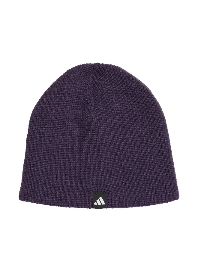 Adidas Adidas K Linear Beanie U Purple Not Sports Specific  For Unisex