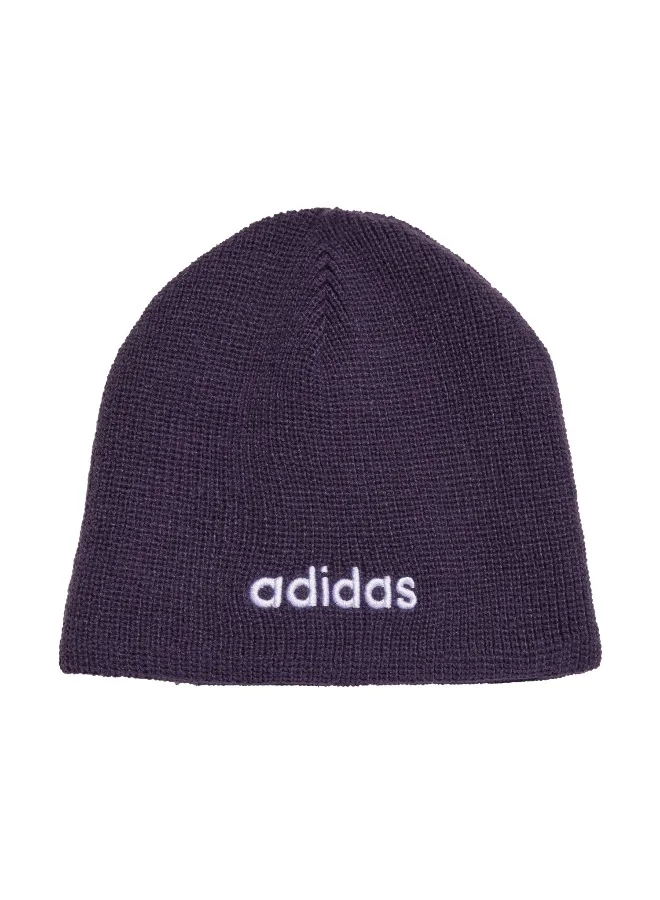 Adidas Adidas K Linear Beanie U Purple Not Sports Specific  For Unisex