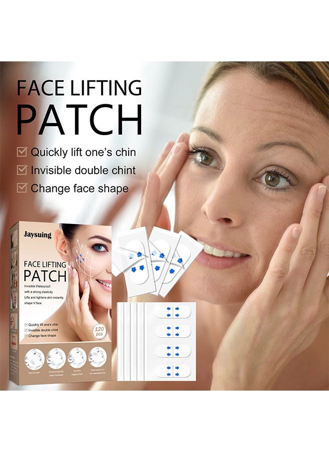 Face Lifting Patch 120 Pcs, Invisible Face Lift Tape, Instant Face Lift Sticker, Neck Eye Lift Tape for Double Chin Eyes Skin Facial Wrinkles Double Chin, Women Face Beauty - pzsku/Z8C7F2668EB720D104084Z/45/_/1740017434/0e47a753-86ee-4250-a24d-4237d7bb6738