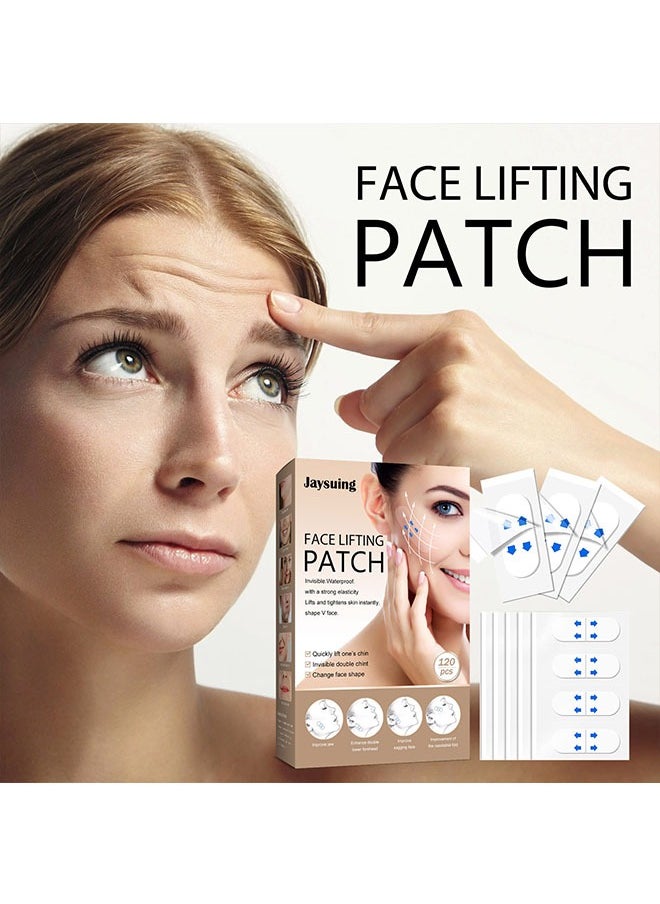 Face Lifting Patch 120 Pcs, Invisible Face Lift Tape, Instant Face Lift Sticker, Neck Eye Lift Tape for Double Chin Eyes Skin Facial Wrinkles Double Chin, Women Face Beauty - pzsku/Z8C7F2668EB720D104084Z/45/_/1740017443/a9d46319-14ea-4475-9463-206e25769959