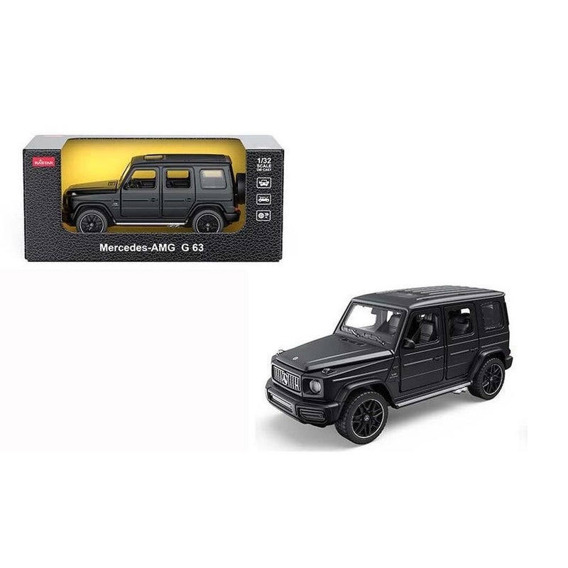 راستار سيارة مرسيدس بنز AMG G63 1:32 بوصة مع الأصوات - سوداء - 64100 - Image 2