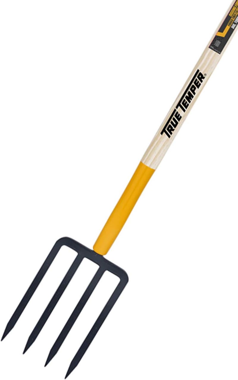 True Temper Forged Spading Fork with 30-Inch Hardwood Handle - Image 3