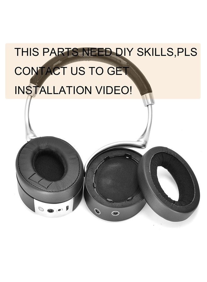 defean ZIk1.0 Ear Pads - Replacement Ear Cushion Compatible with Parrot Zik (ZIk1, Zik First Generation) Wireless Headphones, Ear Pads with Softer Leather, Noise Isolation Foam, Added Thickness - Image 5