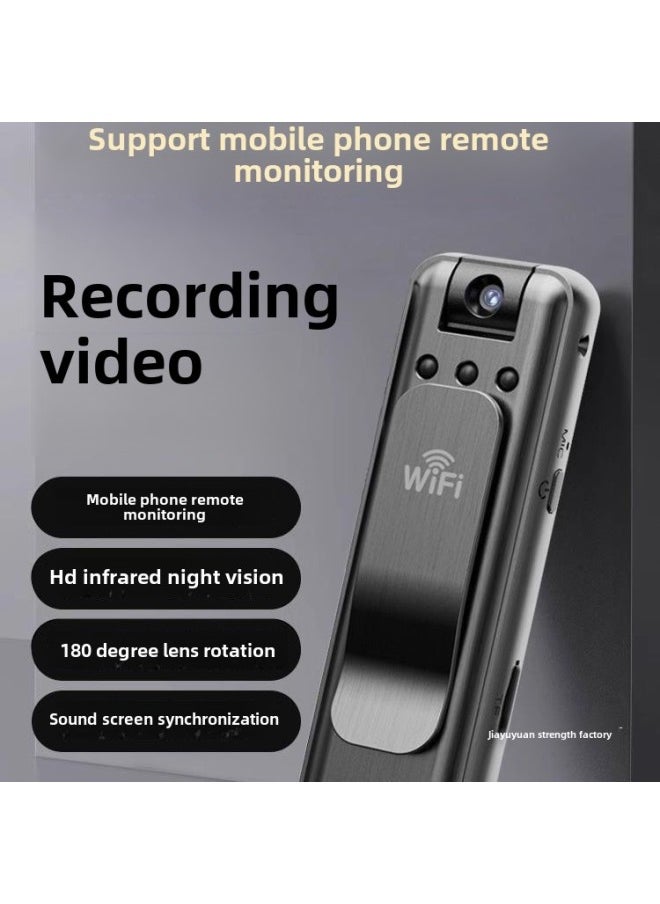 Law Enforcement Recorder Recording Pen Tape Recording All-in-one Machine HD Motion Camera Camera Shooting Wholesale-Body Color:Remote Monitoring-camera-32g [wifi Mobile Phone Directly + Audio And Video Recording + Ultra-clear Night·