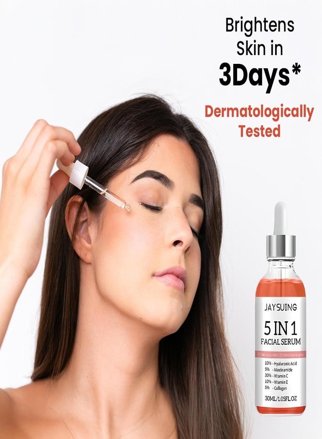 Mullica® Youthful Radiance: Premium 5 in 1 Facial Serum for Age-Defying Beauty Our Anti-Aging Face Serum Niacinamide & Peptides -30ML (PAK OF 2) - Image 2