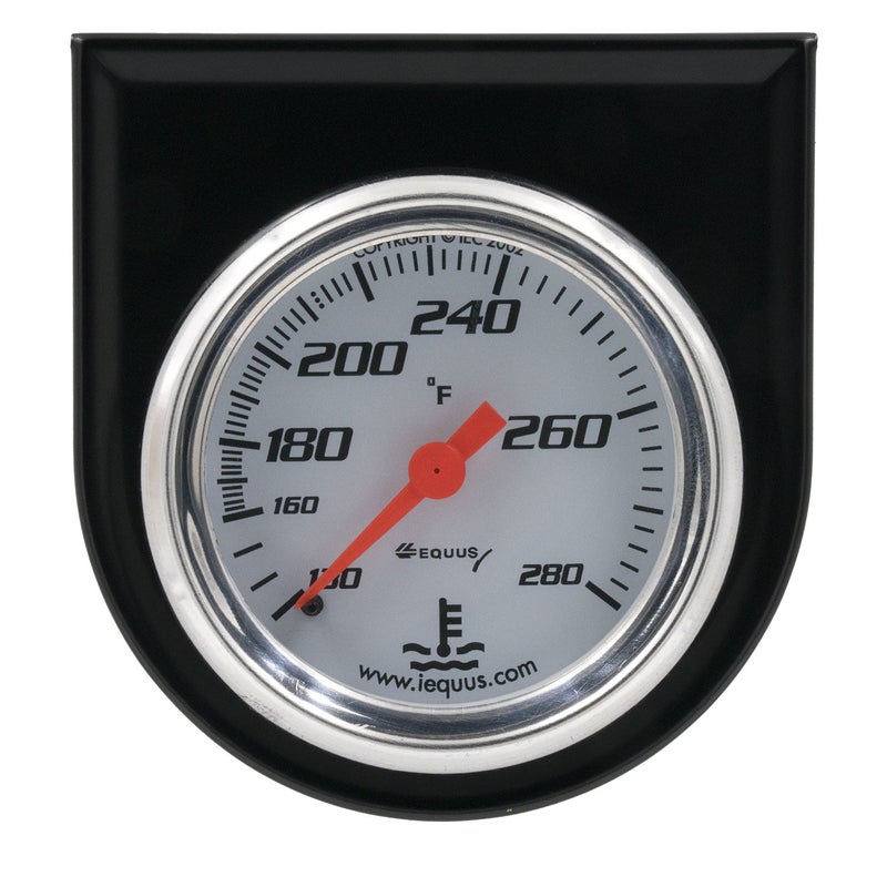 Equus 5242 2" Mechanical Water Temperature Gauge, White - Image 5