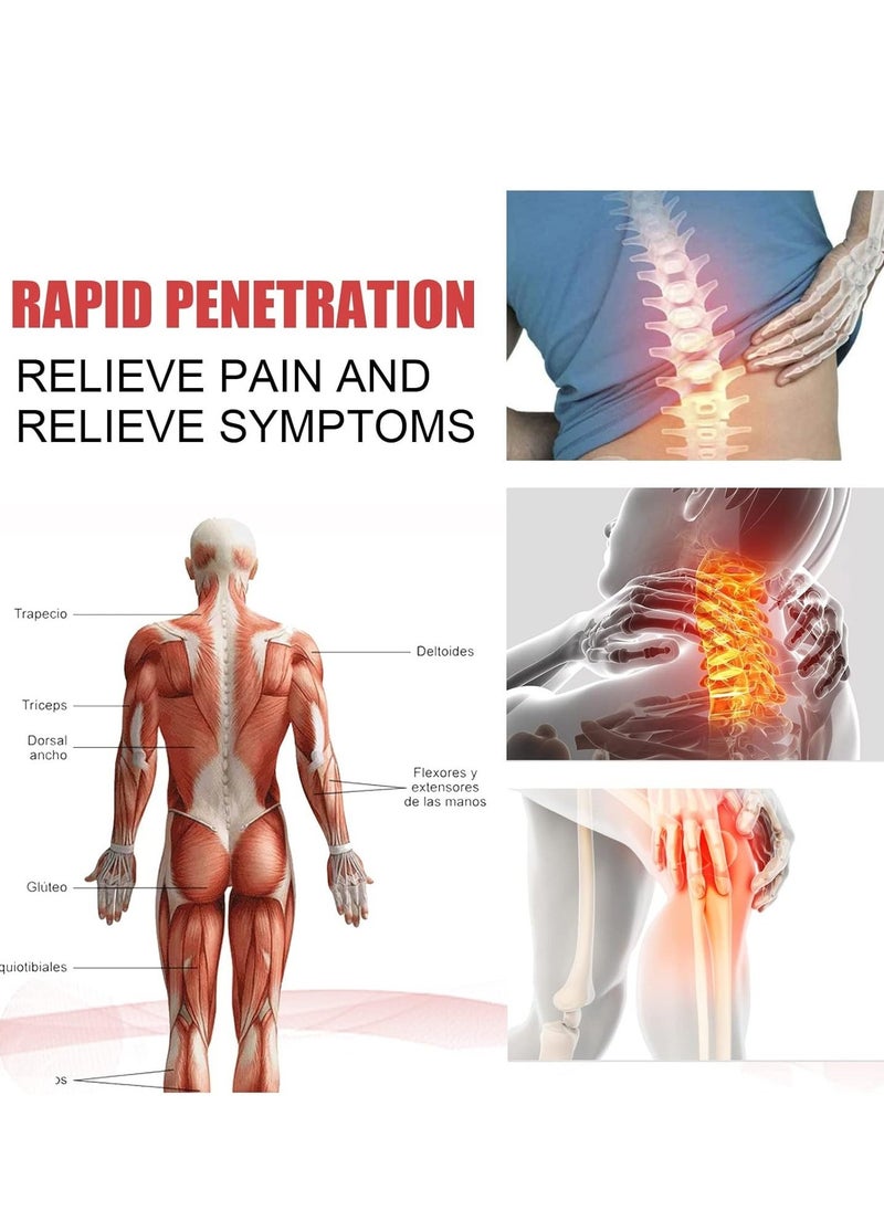 EELHOE Instant Pain Relief Spray, Herbal Joint & Muscle Pain Relief, Fast Acting Sore Muscle & Bone Therapy Oil Spray, Soothing Relief for Joint and Muscle Discomfort (30ml) - Image 2