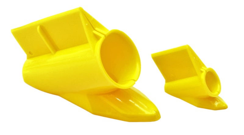 Electriduct Yellow Loom Tool Kit - Cable Insertion for Bundles from 1/4" to 1" (1 Small Tool + 1 Large Tool) - Image 2