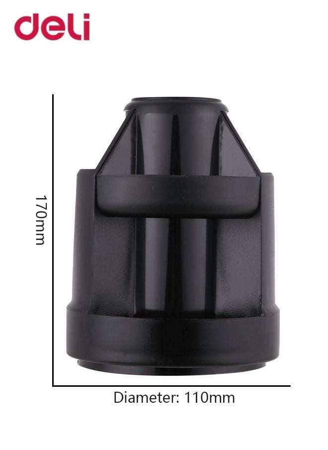 Deli - Rotatable Multifunctional 5 Compartments Pen Holder Desk Organizer - Image 1