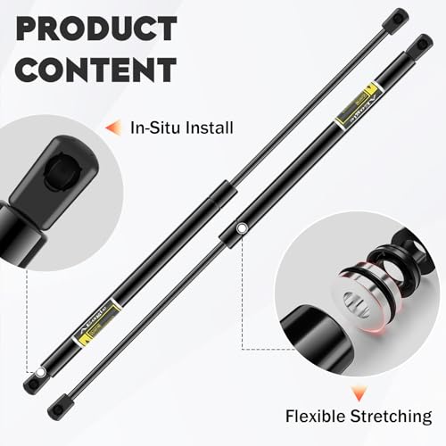 AEagle Rear Liftgate Hatch Lift Supports Struts Shocks 6503 for 2003-2009 Hummer H2 (exc SUT Model), 2Pcs - Image 5