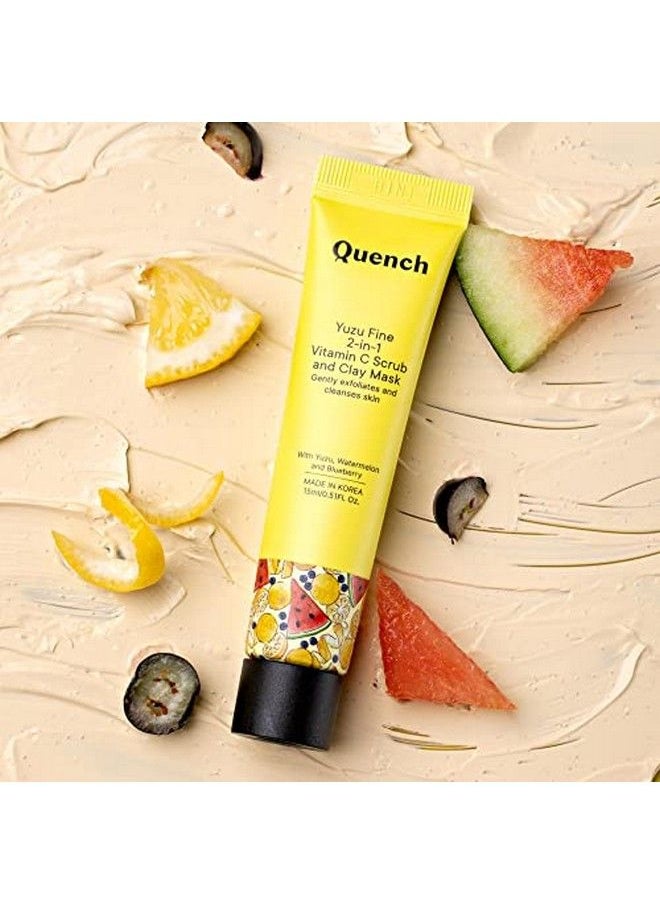 Yuzu Fine 2In1 Vitamin C Scrub And Clay Mask ;Made In Korea Skin Brightening & Refine I With Yuzu Vitamin C Water Travel Size - pzsku/Z8C7FD79D39959E20187DZ/45/_/1658555352/c43689a8-20c0-4364-8c4e-8ba4ef97cf5b