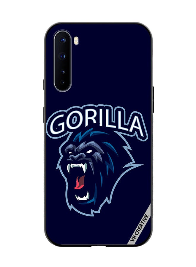 VR CREATIVE Protective Case Cover For OnePlus Nord Gorilla Design Multicolour - Image 1