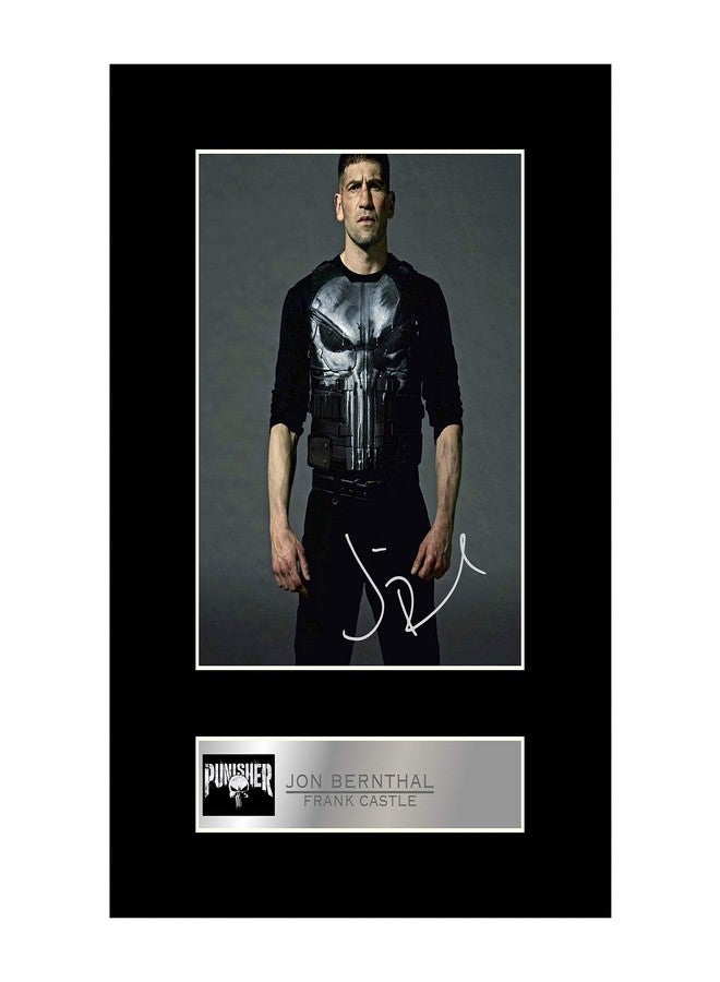 iconic pics Jon Bernthal Signed Mounted Photo Display Punisher Autographed Gift Picture Print - Image 1