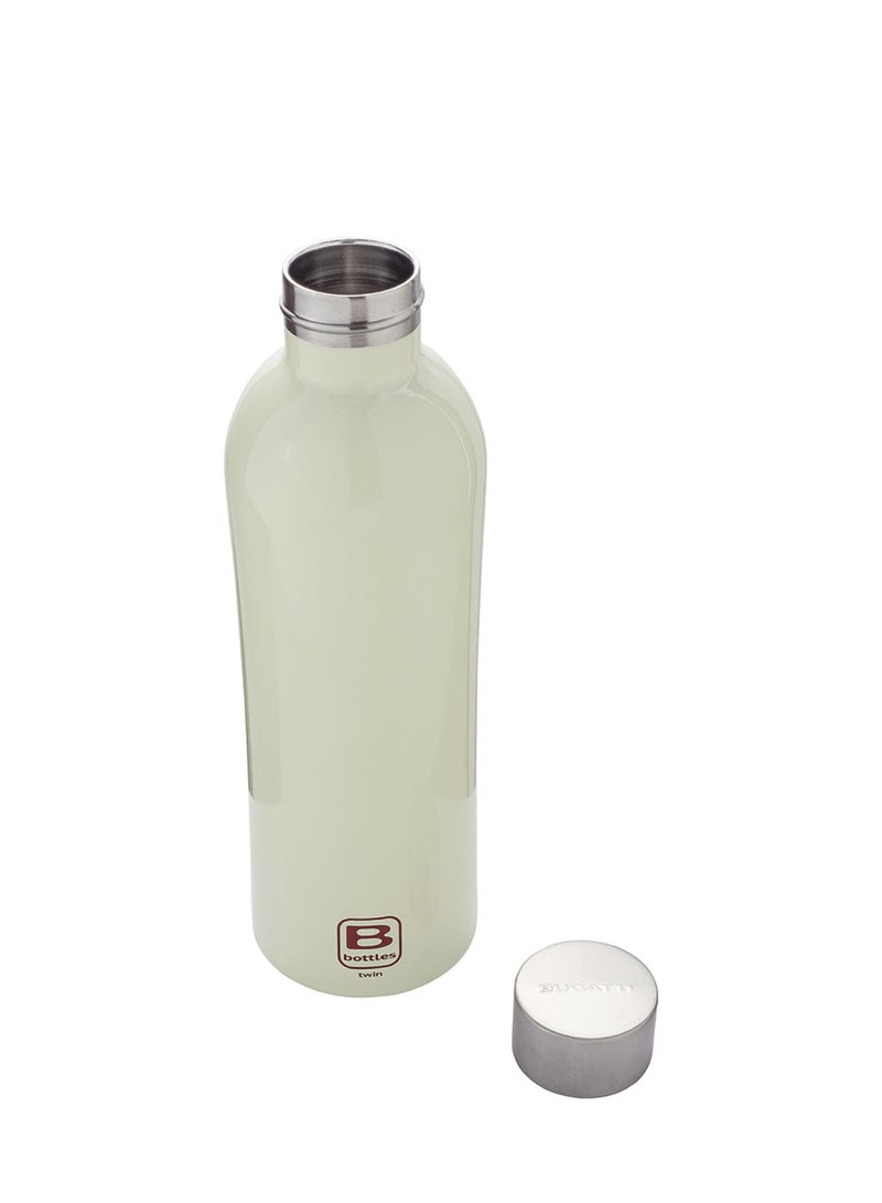 BUGATTI BOTTLES TWIN  Water bottle Light green color 800ML ,Water Flask that keeps Liquids Hot for  12 hours and cold 24 hours and ice for 36 hours ,18/10 stainless water bottles, Reusable Gym bottle. - Image 3