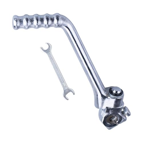 MWMNUN 13mm KickStarter Lever 50cc 70cc 90cc 110cc 125cc kicklever for TaoTao Apollo DBX18 DBX14 RFZ DB27 Suzuki Coolster DS80 Lifan CT90 Zongshen SDG KAYO SSR XL70 XR100R Chinese Pit Dirt Trail Bike Silvery - Image 1