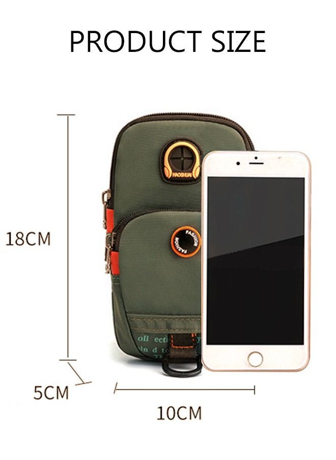 DUNISO - Sport Arm Bag Bag Running Bag Multifunctional Phone Bag With Charging Port Durable Waterproof Riding Bag Cellphone Armbands Wrist Bag For Running Hiking Outdoor Sports - Image 1