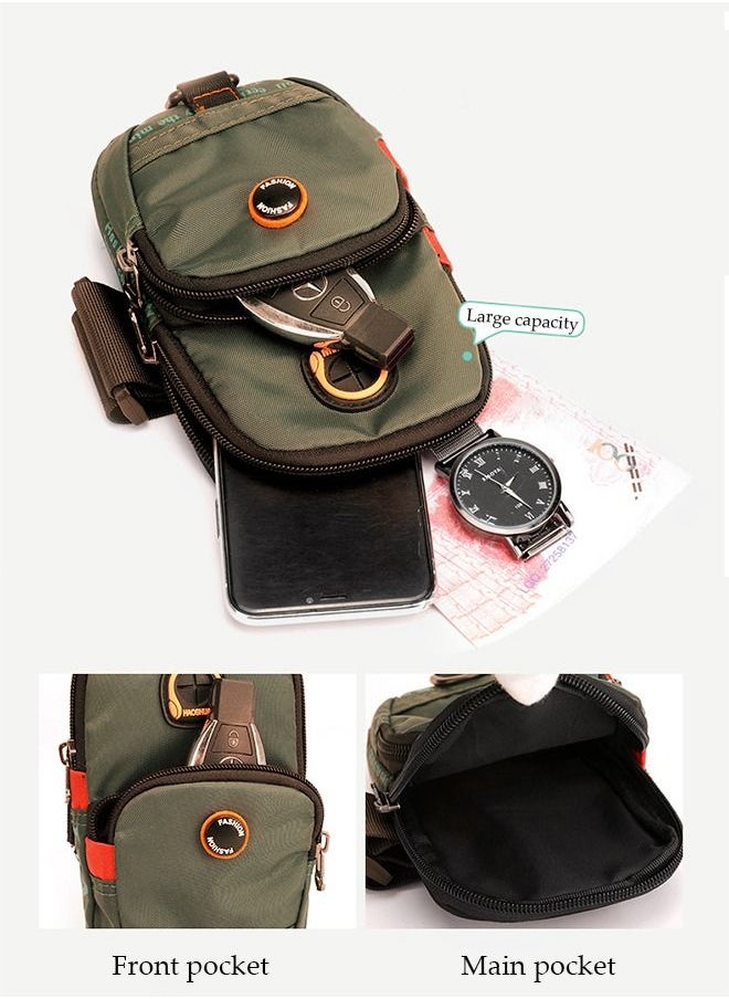 DUNISO - Sport Arm Bag Bag Running Bag Multifunctional Phone Bag With Charging Port Durable Waterproof Riding Bag Cellphone Armbands Wrist Bag For Running Hiking Outdoor Sports - Image 1