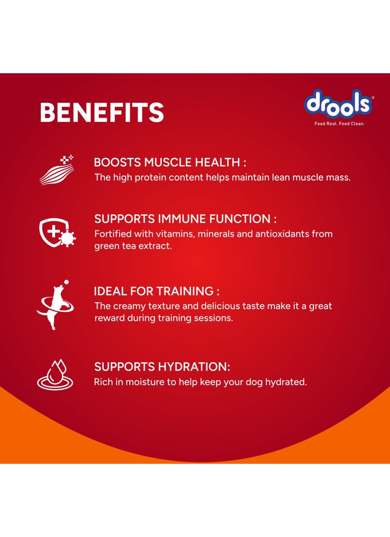 Drools علاج الكلاب: عصا كريمية بنكهة الدجاج والجزر - Image 5