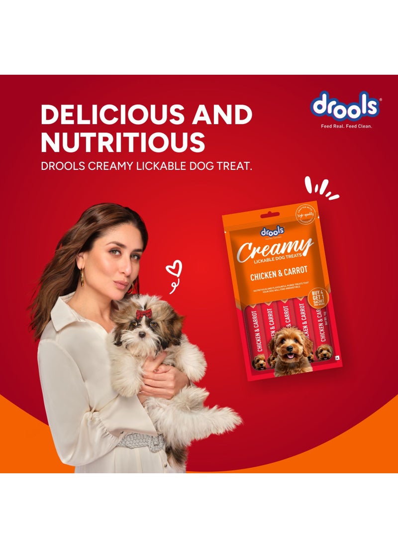 Drools علاج الكلاب: عصا كريمية بنكهة الدجاج والجزر - Image 4