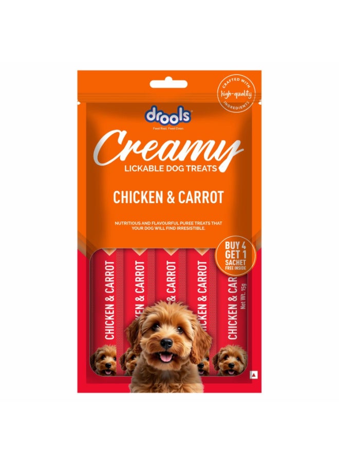 Drools Dog Treats Creamy Stick Chicken And Carrot - Image 2