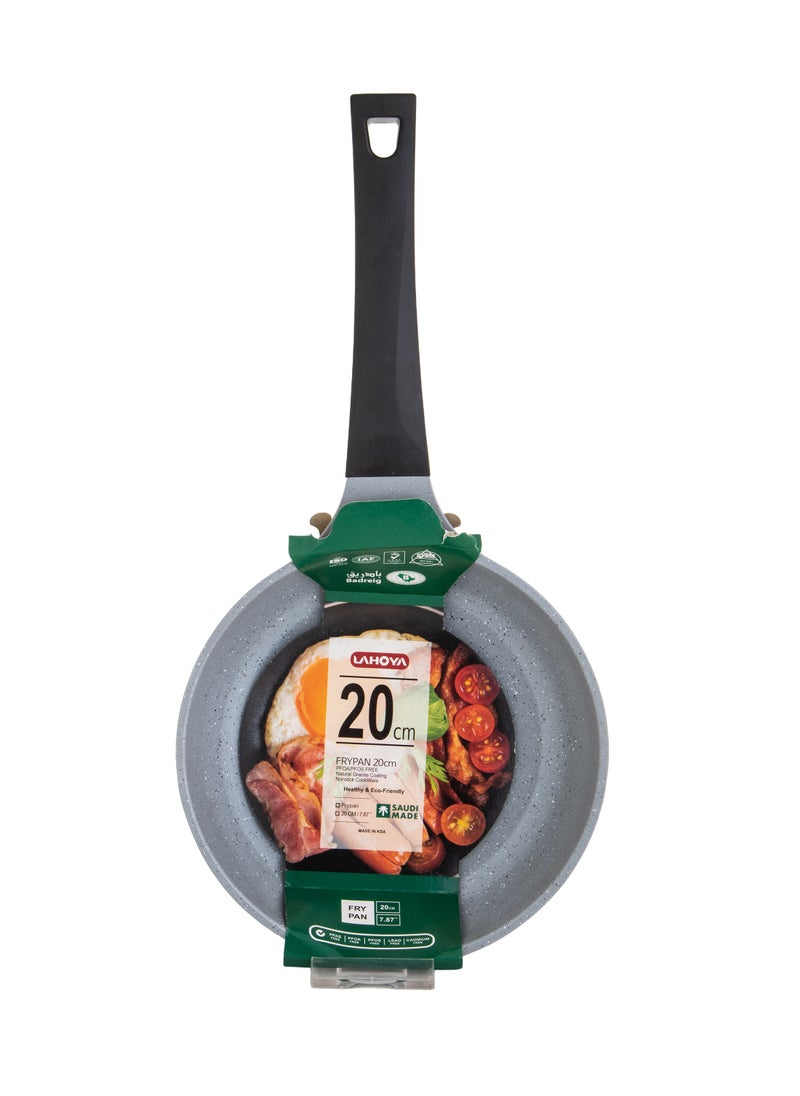 LAHOYA Lahoya Granite Fry Pan 20 cm Black Color  - Image 3