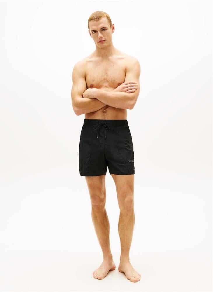 TOMMY HILFIGER Original Ripstop Mid Length Swim Shorts - Image 4