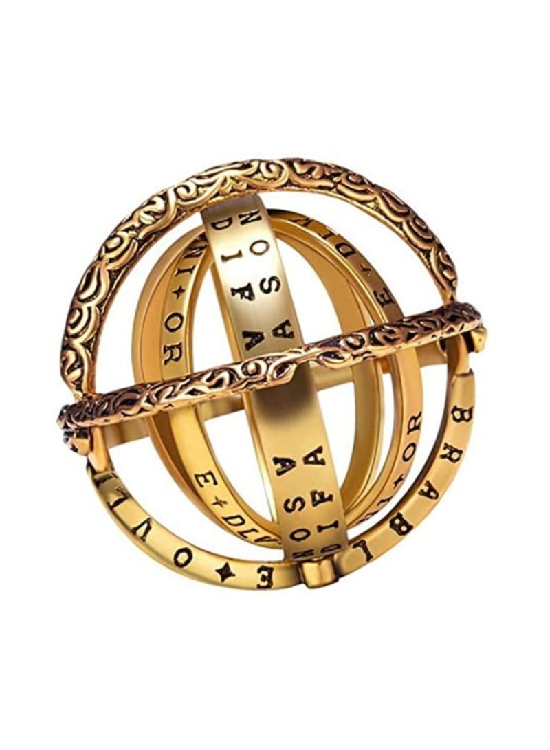 Excefore Rings Spinner, Decompression Toy, Spinner Toy, Manual Anti-Stress Toy Finger Toys Spinner Ring, Fancy Toys Decompresses Toy Hand Spinner Stress Relief Anti-Anxiety Gift(2 PCS) - Image 2