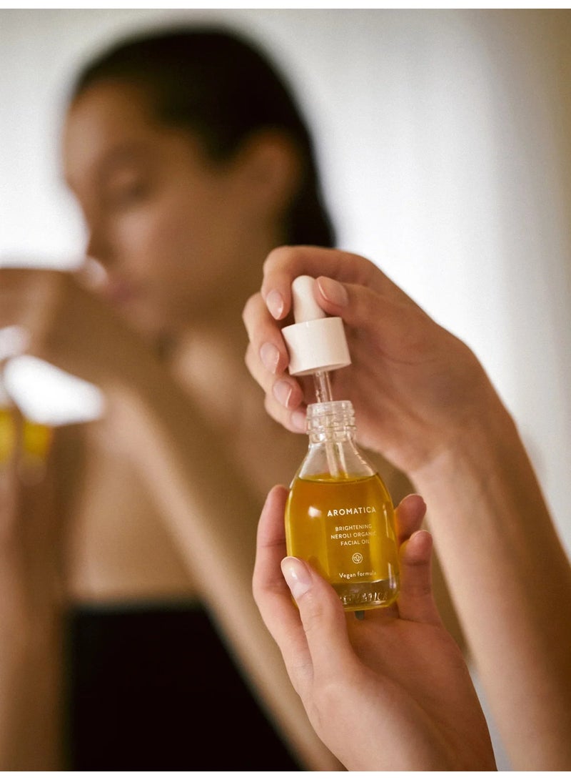 أروماتيكا Brightening Neroli Organic Facial Oil 30mL - Image 2
