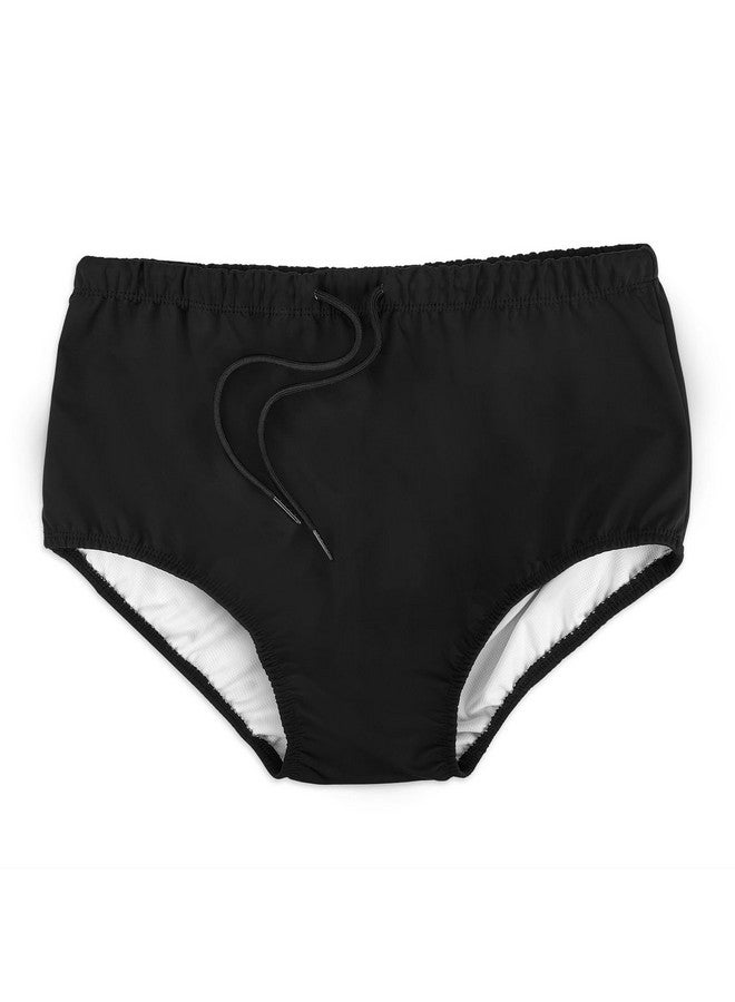 AQX Reusable Adult Swim Diapers Special Needs, Plastic Diaper Cover Leakproof, Swimmers Nappy Rubber Pant For Incontinence Protection Unisex (Xl, Black) - Image 1