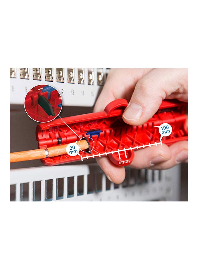 WEICON Cat Cable-Stripper No. 10 Network Cable Stripper, High-Quality Practical Stripper For Data Cables Network Cables Cat 5, 6 And 7 - Image 4