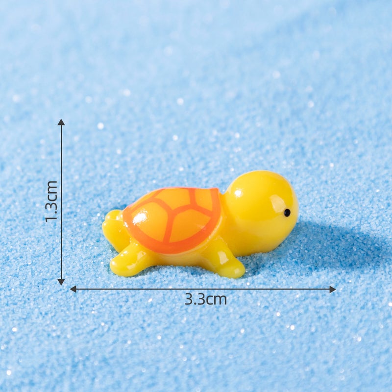 Moss Micro Landscape Ecological Bottle Five Color Turtle Doll Diy Landscaping Creative Gift - Image 1