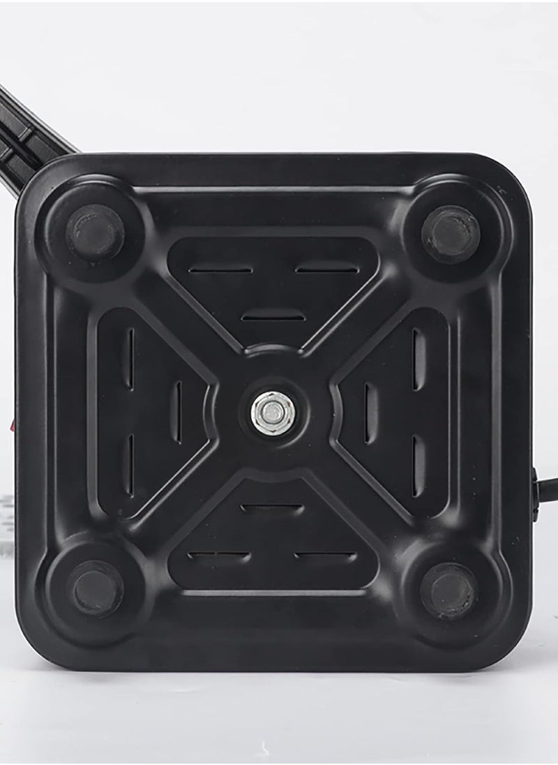 إلترازون Electric Charcoal Burner with Safety Handle and Ventilation Slots – Portable, Efficient Charcoal Heater for Home, Outdoor BBQ, Hookah, and Camping – Quick Heat-Up, Durable Design with Heat-Resistant Handle for Safe Use and Easy Carrying - Image 4