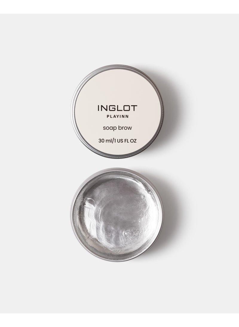 INGLOT Playinn Brow Soap - Eyebrow Styling & Setting, 30ml - Image 1