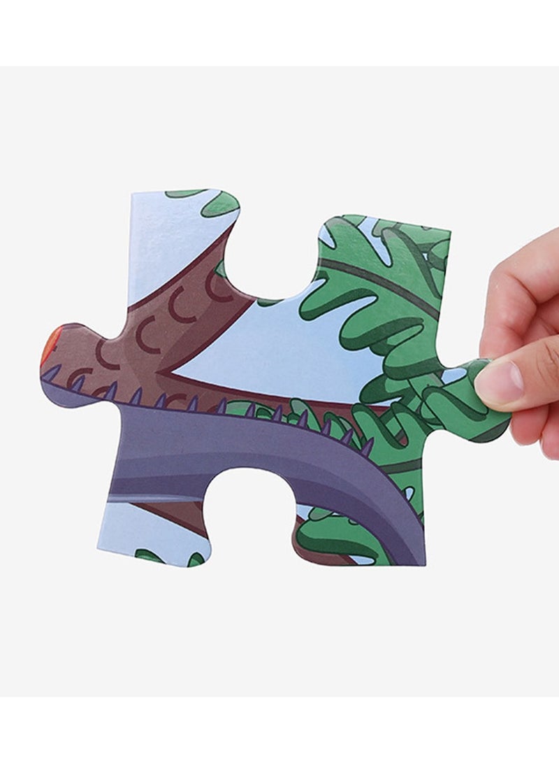 Jumbo Puzzle Big Jungle Theme 48 Extra-Large Pieces for Toddlers – Safe and Educational Toy for Early Learning - Image 3