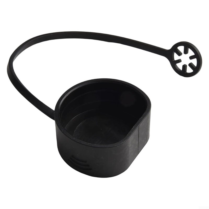 Type 2 EV Charger Port Cover PVC Protective Dust Cap Black 2 Pack Keeps Connector Clean - Image 5