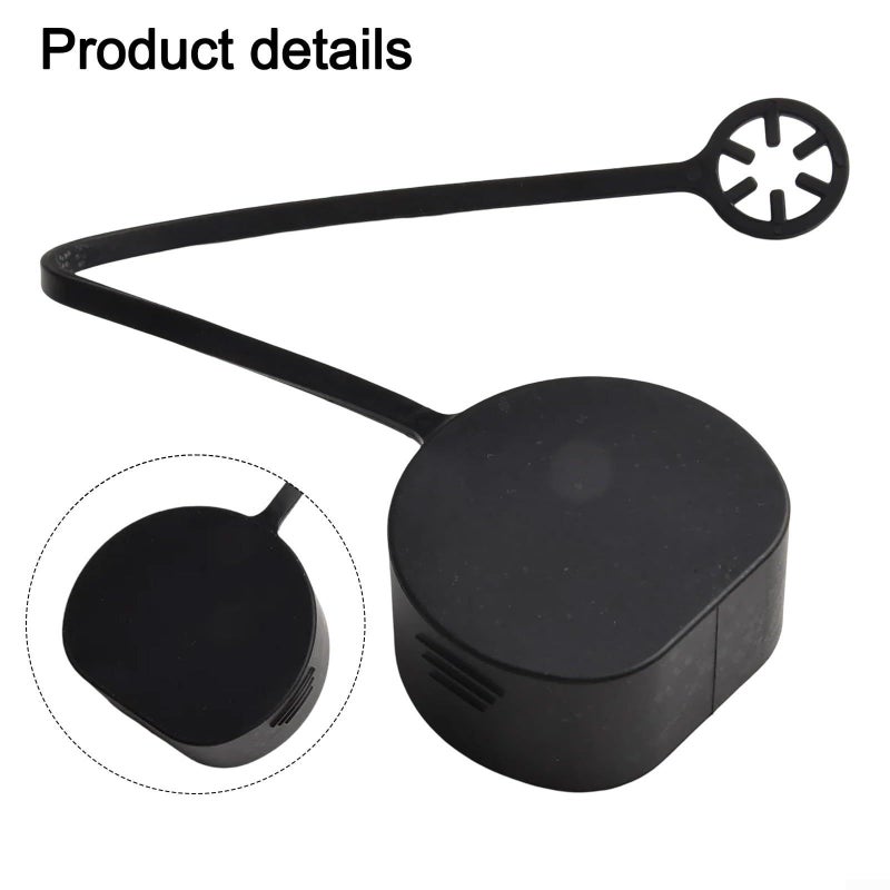 Type 2 EV Charger Port Cover PVC Protective Dust Cap Black 2 Pack Keeps Connector Clean - Image 3