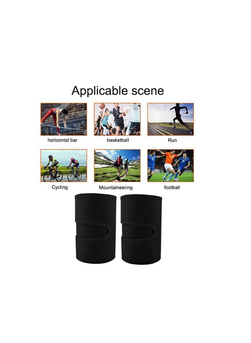 Generic - Adjustable Sports Thigh Trimmer Belt Universal Training Knee Pads Fat Burner Leg Wraps for Men and Women 1Pair - Image 1