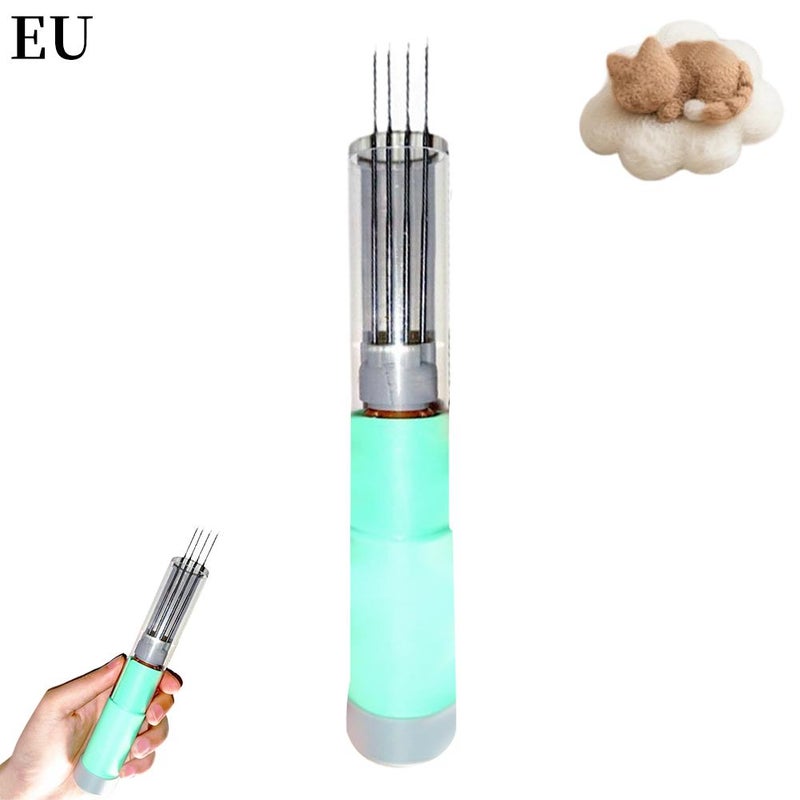 Electric wool felting needle wool felting tool, adjustable speed, 110-220V power supply. - Image 1