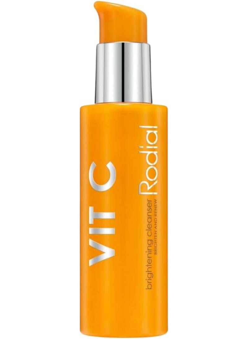 Rodial Vit C Brightening Cleanser 135ml – Intense Radiance for Dull Skin, Vitamin C & Fruit AHAs, Refreshing Gel for Post-Hyperpigmentation Relief 135ml - Image 1