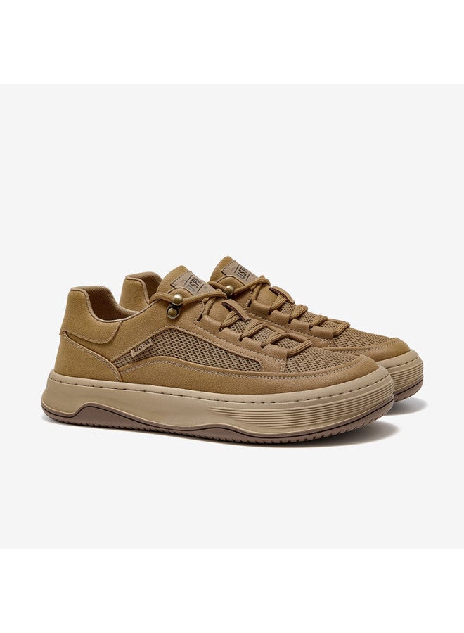 U.S. Polo Assn. Men's Casual Shoes Retro Patchwork Fashion Breathable Sneakers - Image 4