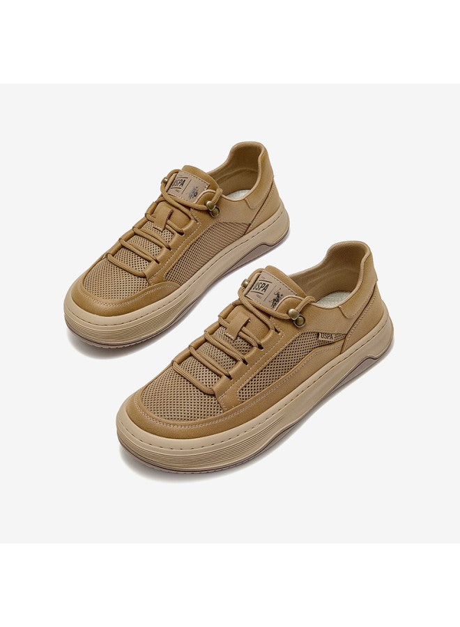 U.S. Polo Assn. Men's Casual Shoes Retro Patchwork Fashion Breathable Sneakers - Image 3