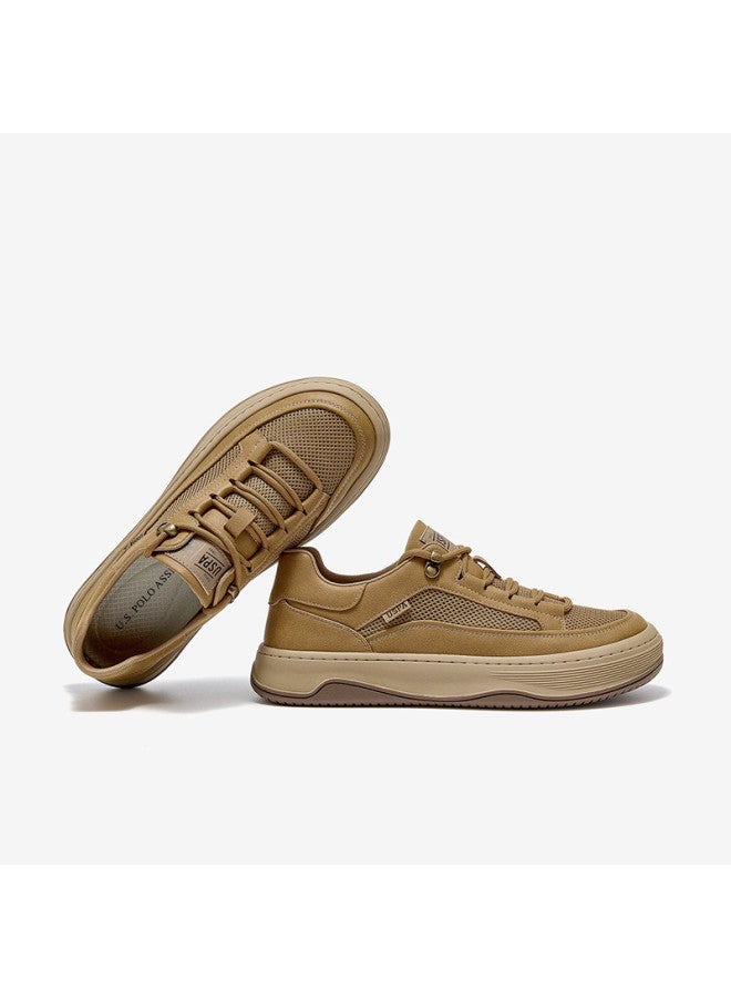 U.S. Polo Assn. Men's Casual Shoes Retro Patchwork Fashion Breathable Sneakers - Image 5